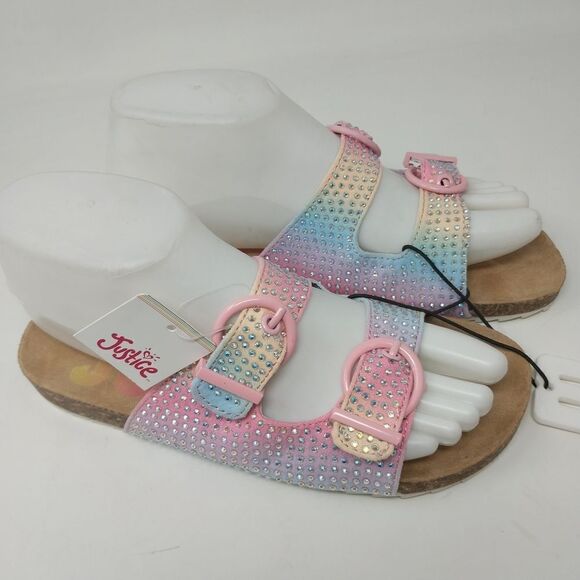 Justice Sandals. Young Girls. Size 4. - Picture 5 of 16